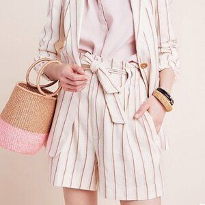 Anthropologie Edisto Paperbag-Waisted Shorts